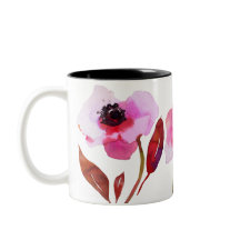 水色鮮やかなピンクの花