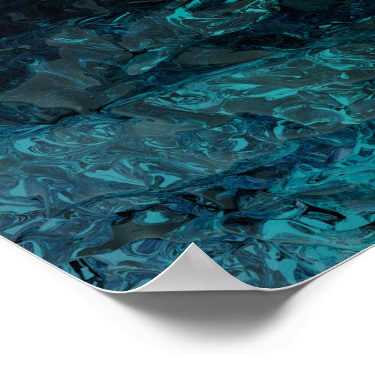 水色 ポスター (角)