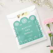 水色 メキシカン パペル ピカド フェイバーバッグ (封をした状態)