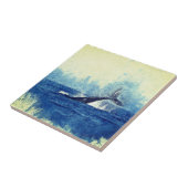 水色，海ジンベールブルー タイル (側面)