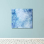 水色（青） キャンバスプリント (インサイチュ (ウッドフロア))
