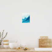 水色（青） ポスター (キッチン)