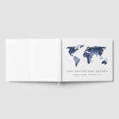 水色(青) |世界地図結婚ズ ゲストブック (全面)