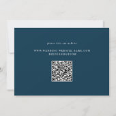 水色（青） 招待状 (裏面)