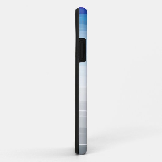 水色(青、白、グレー) Case-Mate iPhoneケース (裏面/右)