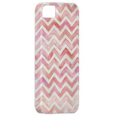 水色Chevron iPhoneケース Case-Mate iPhoneケース (裏面/右)