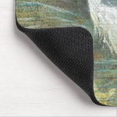 水芸術の中を歩く美しい海老 マウスパッド (コーナー)