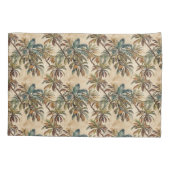 水芸術品を気取った色ココナッツパーム 枕カバー (裏面)