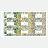 水芸術的色せっけんバーエレガント剤 ラベル (シート)