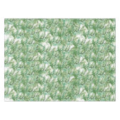 水芸術的色の手の絵を描ツリーのパターン テーブルクロス (正面(横))