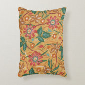 水芸術的色の花：カラフル背景。 アクセントクッション (正面(垂直))