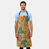 水芸術的色の花:カラフル背景。 エプロン (着用した状態)