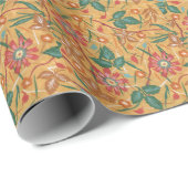 水芸術的色の花：カラフル背景。 ラッピングペーパー (ロールコーナー)