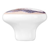 水芸術的色シーセル海 セラミックノブ (側面)