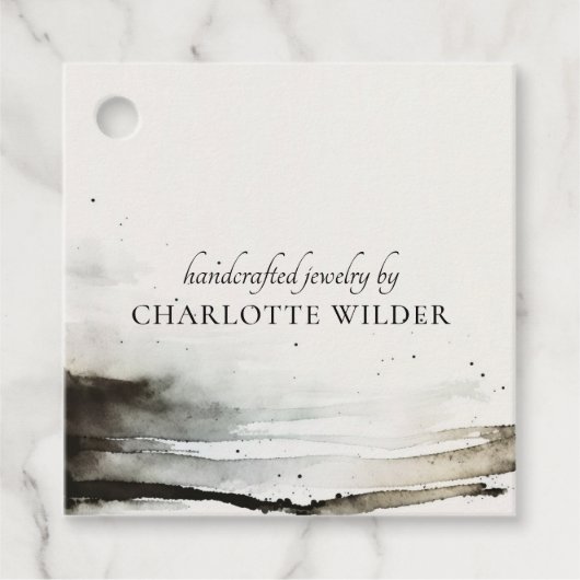 水芸術的色ジュエリー設計者抽象芸術 フェイバータグ (正面)