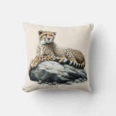 水芸術的色チーズ クッション (正面)