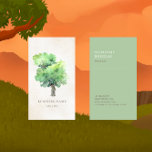 水芸術的色古いワイズツリー 名刺<br><div class="desc">水の色パステル古いワイズツリーの名刺テンプレート。自分のプロフカスタマイズァイルと詳細でパーソナライズ/それを追加して、必要に応じて追加もしする。</div>