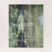 水落ちたの中の木 ジグソーパズル (縦)