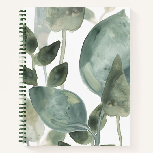 水葉の – 水の色 ノートブック (正面)