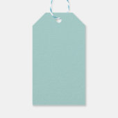 水葉色の熱帯 ギフトタグ (裏面)