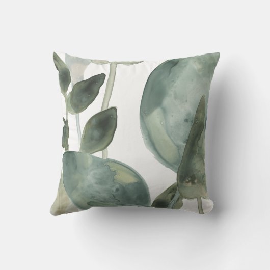 水葉色 – 水色 クッション (裏面)