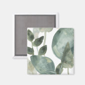 水葉色 – 水色 マグネット (正面/裏面)