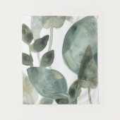 水葉-水彩画 タペストリー (正面)