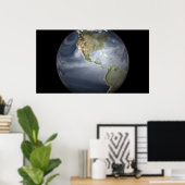 水蒸気を示す全土表示 ポスター (ホームオフィス)