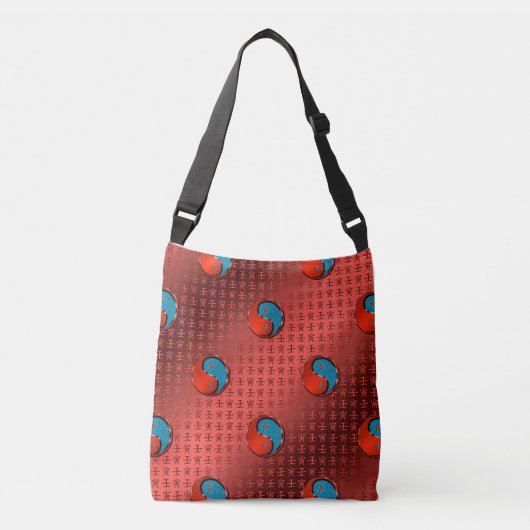 水虎の年 クロスボディバッグ (正面)