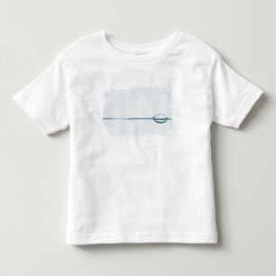 水表面の泡 トドラーTシャツ