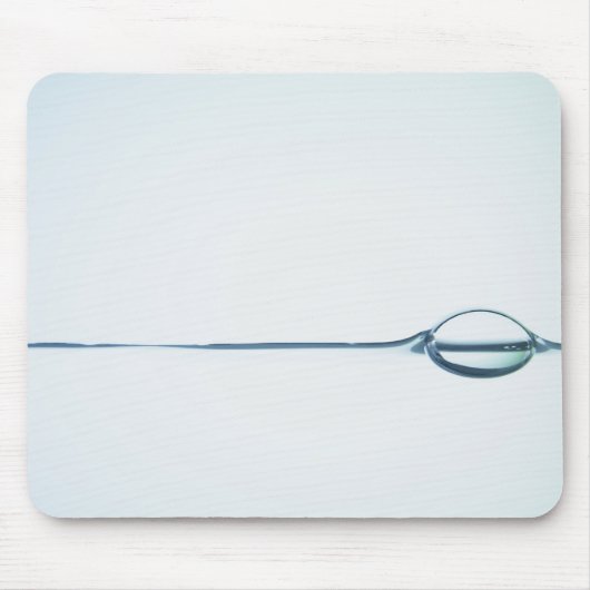 水表面の泡 マウスパッド (正面)