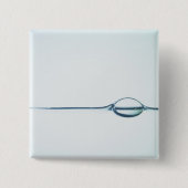 水表面の泡 缶バッジ (正面)