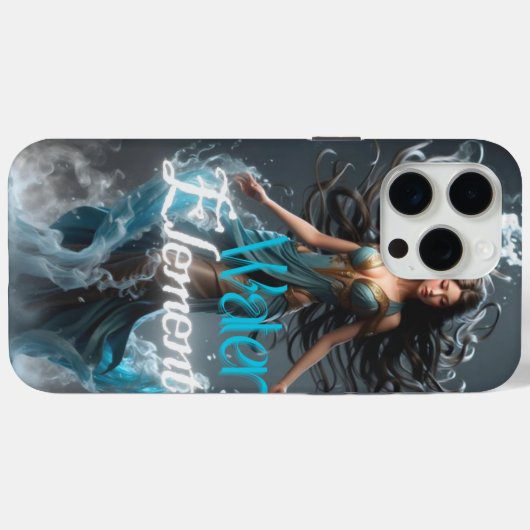 水要素ガーディアン Case-Mate iPhoneケース (裏面 (横))