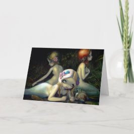 「水要素」グリーティングカード カード