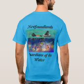 水試験ブラックニューフ2024Tシャツ Tシャツ (裏面)