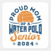 水誇りを持ったポロの母2024 スクエアシール (正面)