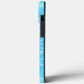 水質感水リップルカッコいいモノグラモダンム Case-Mate iPhoneケース (裏面 / 左)