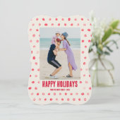 水赤と白色水玉模様カスタム写真 (スタンド正面)