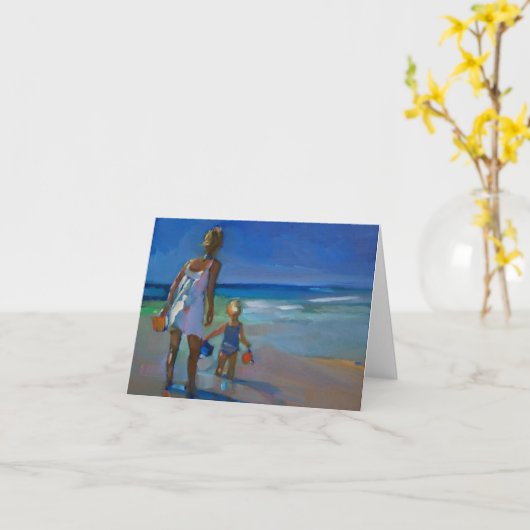 水走 カード (黄色い花)