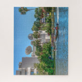 水路でのボート乗務員訓練 ジグソーパズル (縦)