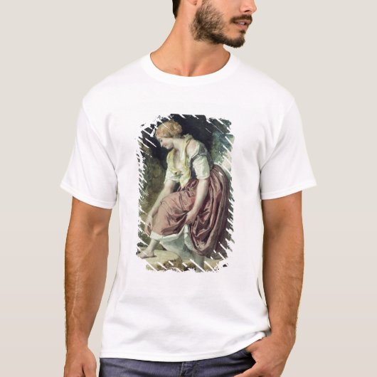 水路の女の子 Tシャツ (正面)