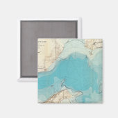 水路図メンドタ湖 マグネット (正面/裏面)
