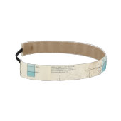 水路測量の地図湖Mendota アスレチックヘッドバンド (左)