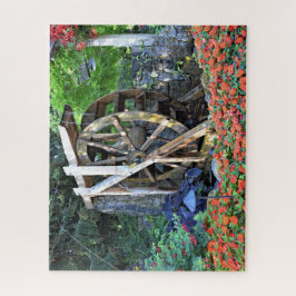 水車のジグソーパズル ジグソーパズル