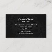 水車の跳ねスポーツカー 名刺 (裏面)