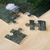 水車アヒル池Seurat Photo 絵画's ジグソーパズル (側面)