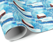 水車ラッピング紙 ラッピングペーパー (ロールコーナー)