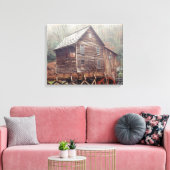 水車 キャンバスプリント (インサイチュ (リビング))