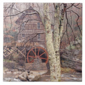 水車 タイル (正面)