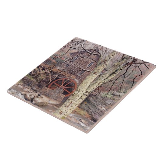 水車 タイル (側面)